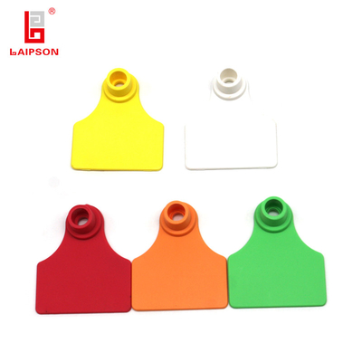 Livestock ISO9001 High Quality Tpu Pig Sheep Ear Tag With Laser Printing Numbers