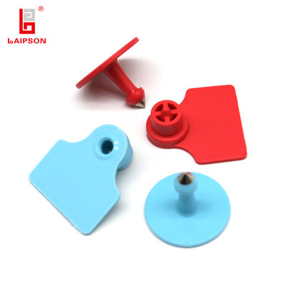 ISO11785 Hot Sale Livestock ID Ear Tag For Swine Sheep Cow Farm Management With Laser Numbers