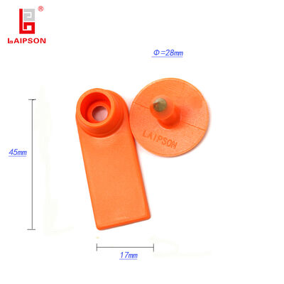 TPU UHF Ear Tag with Long Range RFID Technology for Tracking of Sheep Cattle Buffalo and Other Livestock