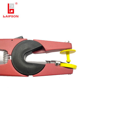 Laipson Factory TPU Round 134.2Khz RFID HDX Animal Ear Tag For Cattle Sheep Pig Farm
