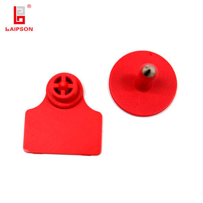Durable Pig Ear Tags 34mm TPU Veterinary Visual Two Pieces Identification Tags Suitable for Pig Sheep