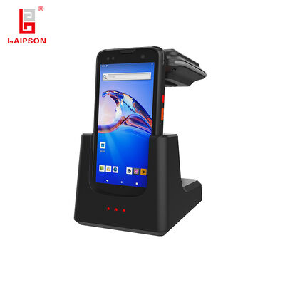RFID Tag Reader UHF 860Mhz Handheld Device for Livestock Animal Ear Tag Identification and Tracking with Android Operating System