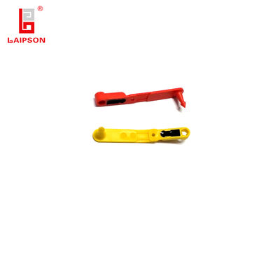 RFID Animal Ear Tag Custom Colors Pink Yellow and More Low Frequency 1342Khz FDXB Electronic Ear Tag for Livestock