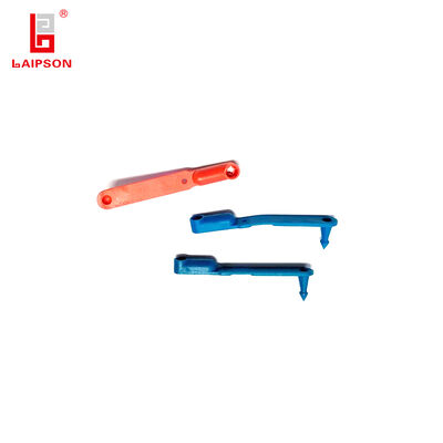 RFID Animal Ear Tag Custom Colors Pink Yellow and More Low Frequency 1342Khz FDXB Electronic Ear Tag for Livestock