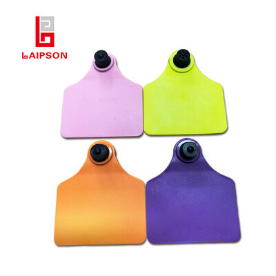3m Rang 90mm Anti UV Diamond Shaped UHF Rfid Cow Tags For Farm Animal Management