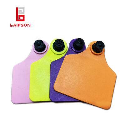 3m Rang 90mm Anti UV Diamond Shaped UHF Rfid Cow Tags For Farm Animal Management