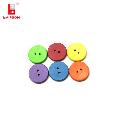 Waterproof UHF Ear Tag RFID Laundry Tag with Laser Printing Serial Number and QR Code for Inventory and Logistic Tracking