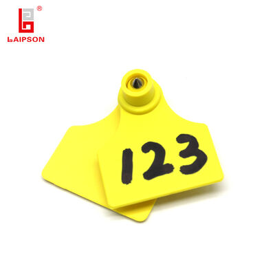 Durable Pig Ear Tags Made From Polyether TPU Material Suitable For Long Lasting Farm Animal Identification And Tracking