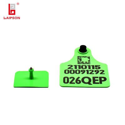 High Security Cattle Ear Tags with Unique Identification Number and Encryption Options for Protecting Livestock Information