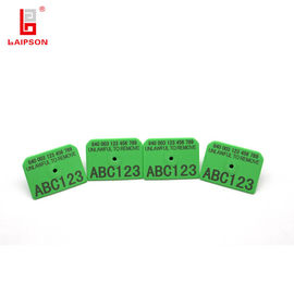 Animal Identification Pig Ear Tags Polyether TPU 52*38*23mm With Laser