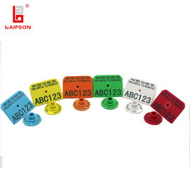 Animal Identification Pig Ear Tags Polyether TPU 52*38*23mm With Laser