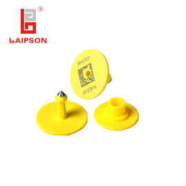 32mm UHF RFID Tpu Button Ear Tags Multi Colors 860-960Mhz Stable Reading