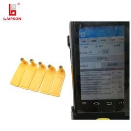 Small Size RFID UHF Long Reading Distance Sheep Ear Tag For Farm