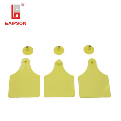 100*75mm Alien H3 UHF Cattle Tags 860-960mhz Distance 3-6m