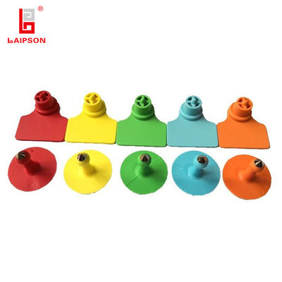 34MM TPU Electronic Cattle Tags For Livestock Management