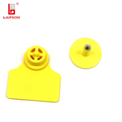 34MM Anti UV Sheep Ear Tags With Tamperproof Closed Head