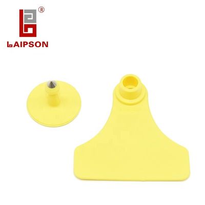 OEM Veterinary Plastic 59x57mm Swine Ear Tags