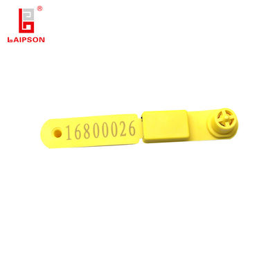 96mm LF Tamperproof FDX-B HDX Single RFID Animal Ear Tag For Sheep Cattle Pig